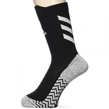adidas Ask TX CRW UL S Socks, Unisex Adulto, Black/White/White, XL