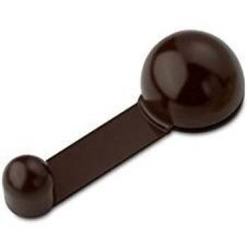 Inofix M231718 - Tope puerta retenedor giratorio 2035-marron