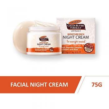 Crema de Noche Hidratante Rica en Manteca de Cacao con Vitamina E - Palmer's 75 g