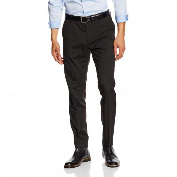Selected Homme Mylologan Slim Fit Black Trousers