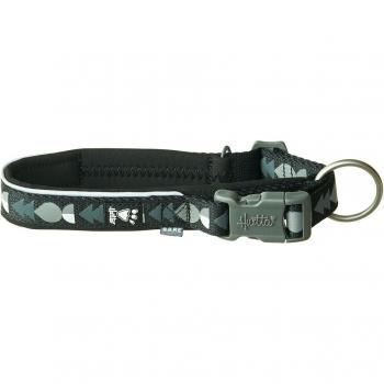 Collar Hurtta Bare carbón para perros - 35-45 cm de contorno de cuello