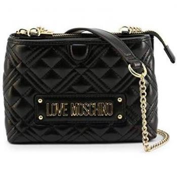 Love Moschino JC4209PP0BKA0000, Bandolera para Mujer, Negro, Normale