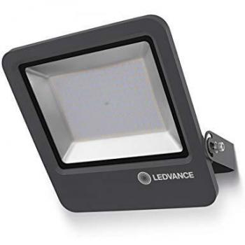 Ledvance Endura Flood LED Foco Exterior, 150W, 13200lm, 4000K (Blanco Frío), IP65, Ángulo de Haz 100°, Color Negro