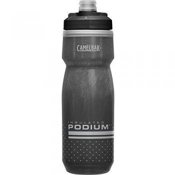 Camelbak Podium Chill 21oz Black Bottle - 001 Black/Grey, N