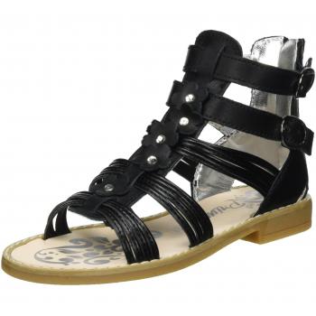Primigi PFD 7225, Sandalias con Cuña para Niñas, Negro