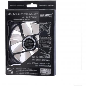 Noiseblocker Multiframe S-Series M12-PS Fan - 120mm PWM