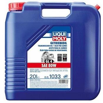 Aceite de Transmisión Liqui Moly 1033 GL4 SAE 80W - 20 Litros