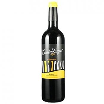 Cuatro Rayas Vino Tinto Roble Organic Tempranillo Ecológico D.O. Rueda