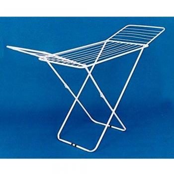 Tendedero de Ropa Plegable Jolly Gimi de Acero Blanco con Alas 180x55x93 cm