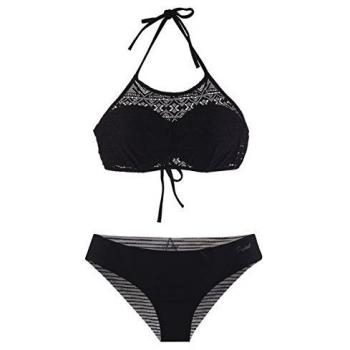 Protest HOTTUB BCUP BIKINI, negro, extra-small