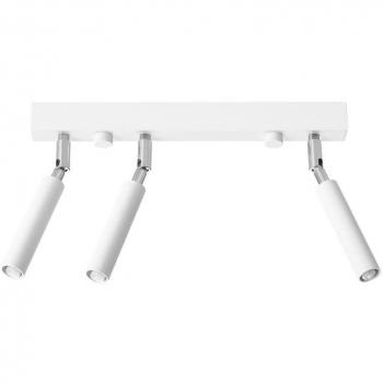 Aplique de Techo LEDBOX EYETECH 3 Blanco, G9, Acero, Iluminación Interior, 3 Bombillas, 20cm