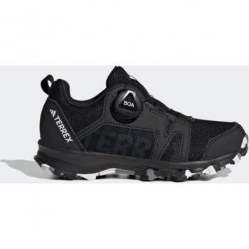 Adidas Zapatillas Trail Running Terrex Agravic Boa Negro Blanco Gris Infantil - Talla 35