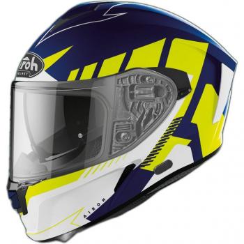 Airoh Casco Integral Spark Rise Azul-Amarillo Adulto