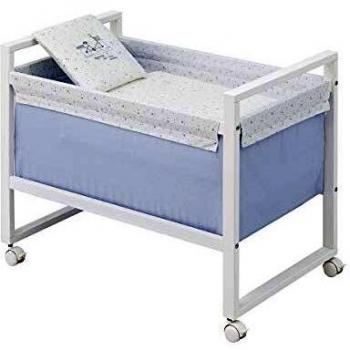 Cambrass Minicuna Cuadrada Next Sky Celeste 55x88x72 cm