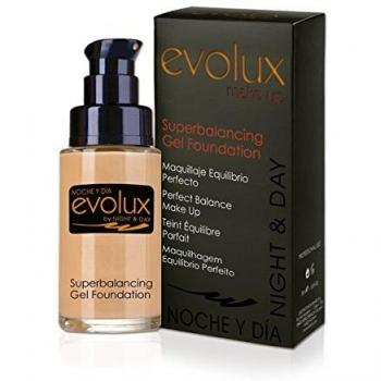 Maquillaje Gel Equilibrio Perfecto Color N.23, EVOLUX Superbalancing Gel Foundation 30 ml.