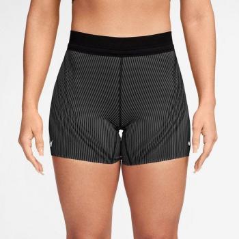 Nike - Pantalón corto de running AeroSwift Dri-FIT ADV para mujer, talle medio de 13 cm, color negro (M EU 40-42)