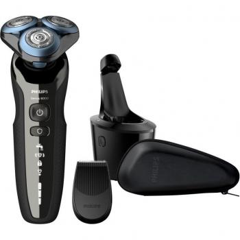 Philips Shaver Series 6000 S6680/26 Afeitadora Eléctrica Recargable con 3 Cabezales, Uso en Seco y Húmedo, Reduce la Irritación de la Piel