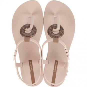 Sandalias Mujer Class Marble Sandal Fem Beige Brown
