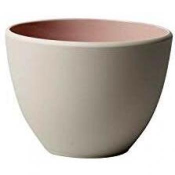 Villeroy & Boch it's my match Taza Uni, 450 ml, Porcelana Premium, 0.45 litros, Blanco/Rosa