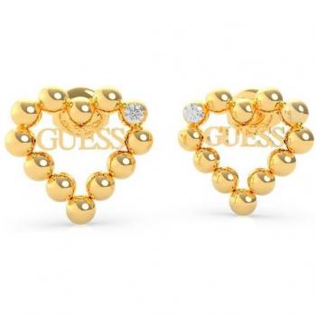Pendientes Studs party de acero dorado