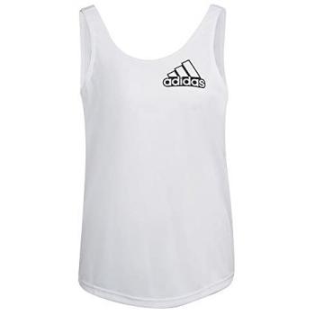 Camiseta de tirantes Adidas Hc9171 para mujer color blanco