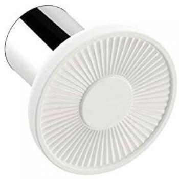 EQUILIBRIUM COLGADOR BLANCO MATE-CROMO