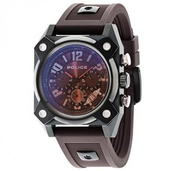 Reloj de Hombre Police Hellcat PL.14690JSB/12AP Multiesfera de Cuarzo con Correa de Silicona