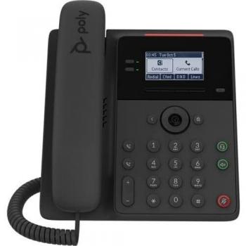 Polycom VVX 150 Business IP Phone Black 2-Line POE (Power Over Ethernet) LCD Display