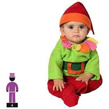 Disfraz para Bebés Duende Multicolor Fantasía 24 Meses BB Carnival 112872
