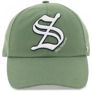 Stella McCartney Women's Green Embroidered Baseball Cap - Size 57 CM