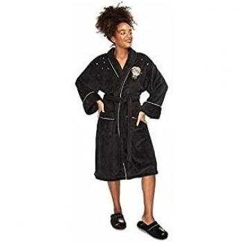 Groovy Harry Potter Ladies Fleece Bathrobe Kawaii Harry Potter Pigiami