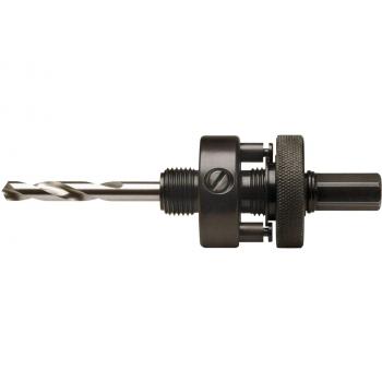 DEWALT DT8102-QZ - Mandril para coronas bi-metal de 32 a 210mm de diámetro, para portabrocas de 13mm o más