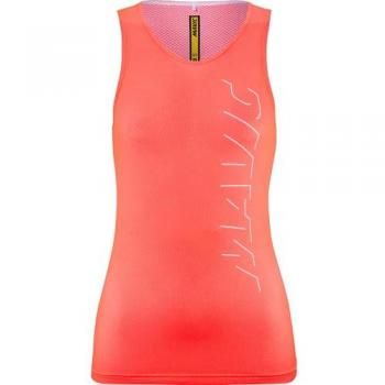 Camiseta interior sin mangas Mavic Hot Ride roja para mujer - M