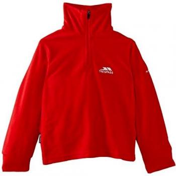 Trespass Masonville Microfleece AT100 Forro Polar, niños, Rojo