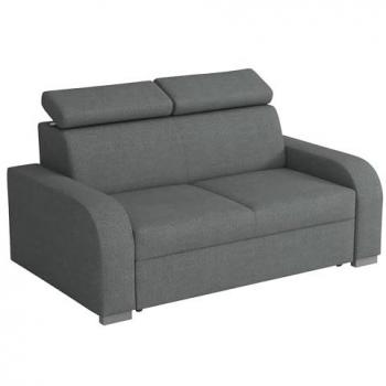 Sofá Columbus A105, Tapiz Gris, 170x85x100cm, Patas de Plástico