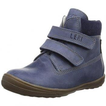 Lepi 5851LEQ - Zapatos primeros pasos de piel para niña azul Blau