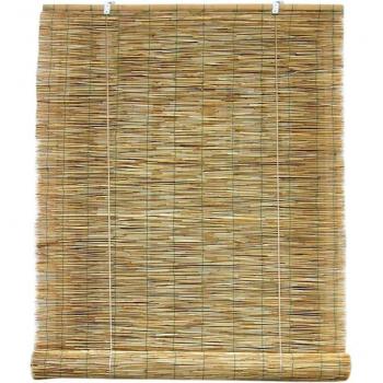 Persiana de Bambú Enrollable 100x260cm Resistente a la Intemperie