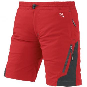 TRANGO Trangoworld Odiel Fi Pantalones Cortos, Unisex niños, Rojo