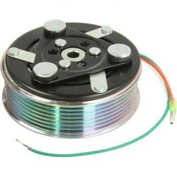 Embrague del Compresor de Aire Acondicionado THERMOTEC KTT040172 con Acoplamiento Magnético para compresores SANDEN