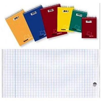 BLOC 1/8 80 HOJAS 4mm APAISADO
