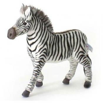 Peluche Cebra SML GREVY 32cm Hansa - Peluche Suave, Realista