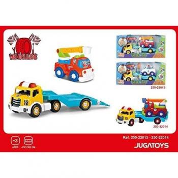 BigBuy Fun S2402896 Camión Portavehículos Multicolor