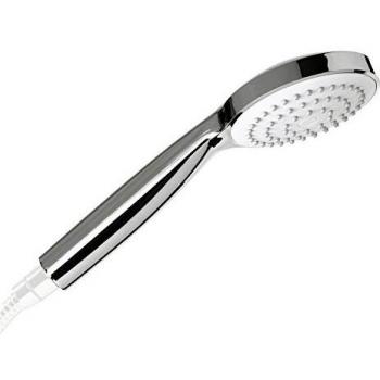 TATAY Alcachofa Ducha Marina, 10 cm de Diámetro, de ABS, 1 posición, Sistema de Ahorro de Agua -50%, Sistema Antical y Fácil Limpieza, Cromado