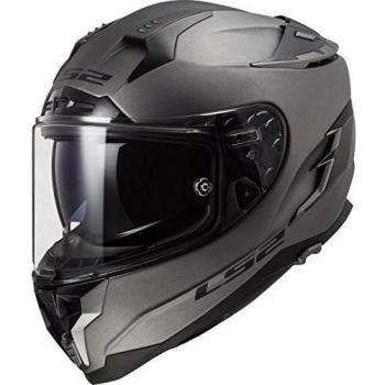 LS2 Casco Moto 2019 Ff327 Challenger Solid-Matt Titanium