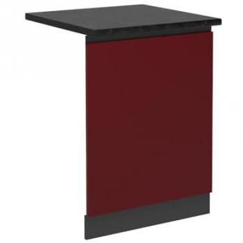 Panel Frontal para Lavavajillas R-Line, Rojo/Antracita, 60 cm