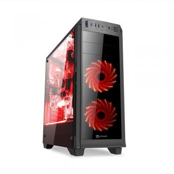 Talius Vorttex - Caja gaming ATX - usb 3.0 - usb 2.0 - Sin Fuente - negra