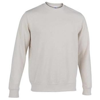 Sudadera sin capucha para hombre Montana beige y gris claro