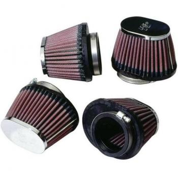 Filtro de Aire K&N RC-0984 Oval Cónico Cromo Universal para Yamaha XS1100S y Más