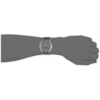 Seiko 5 Sports Men's Watch with Green Nylon Strap SRPE