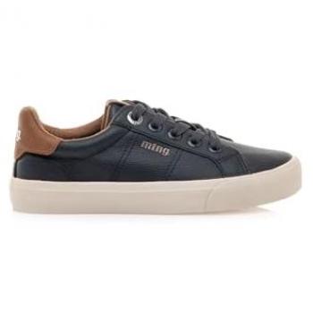 Zapatillas deportivas Mustang Emi Infantil Cobe Marino, estilo bamba, para niño, cierre con cordones, color marino